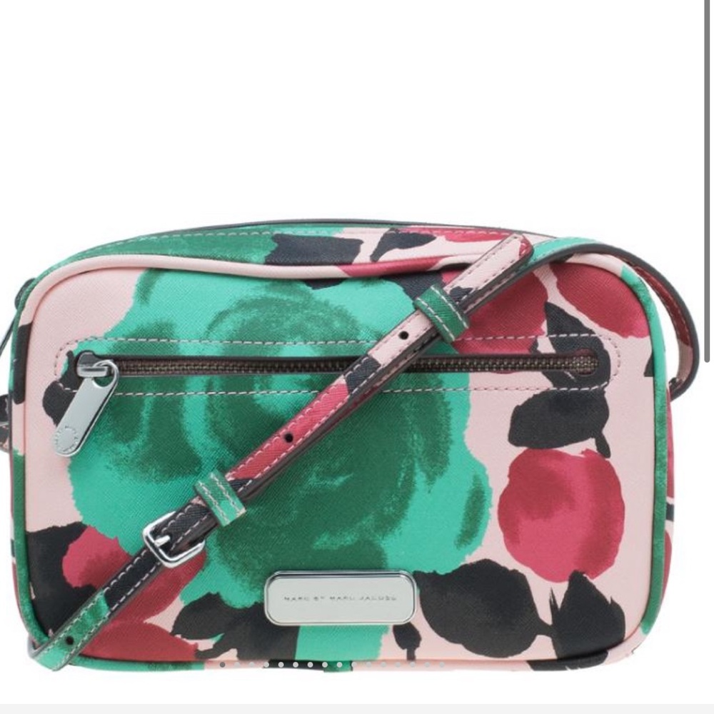 Marc by Marc Jacobs Multicolor Leather Jerrie Rose Sally Crossbody Bag